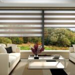 striped roller blinds