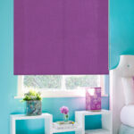 roller blinds purple