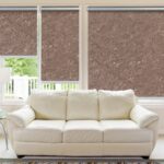 roller blinds brown