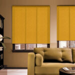 roller blinds yellow