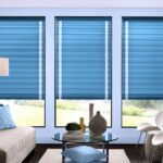 roller blinds blue