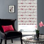 roller blinds with flowers