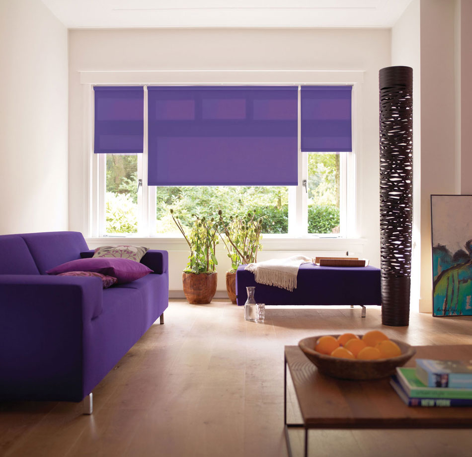 electric roller blinds violet