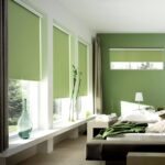 electric roller blinds green