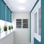 electric roller blinds turquoise