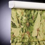 electric roller blinds flowers