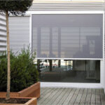 transparent electric roller blinds