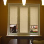 electric roller blinds beige