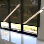 electric roller blinds gray