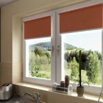 roller blinds peach