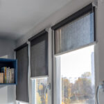 roller blinds gray