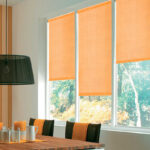 roller blinds orange