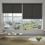 roller blinds blackout interior photo