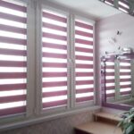 roller blinds zebra photo decoration