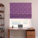 roller blinds violet