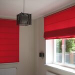 roller blinds red