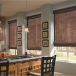 roller blinds brown