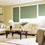 roller blinds green