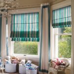 roller blinds turquoise