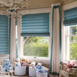 roller blinds blue