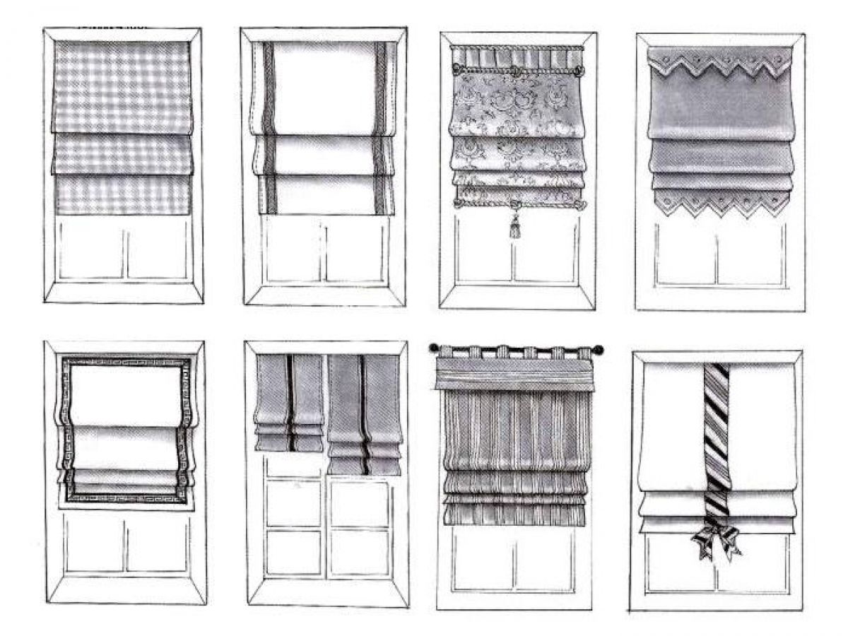 types of curtains