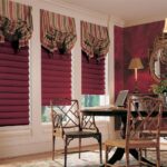 curtains burgundy