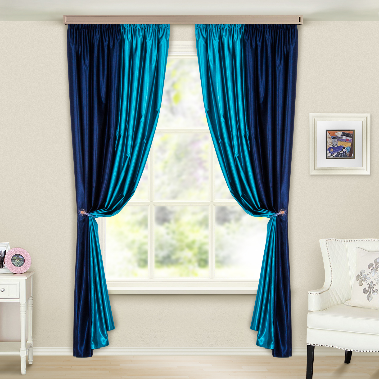 sapphire curtains