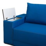 Eurobook sofa with shelves