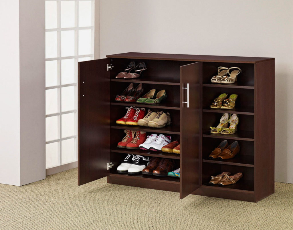 photo de décoration d'armoire à chaussures