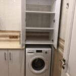 wardrobe over washing machine design ideas