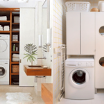 wardrobe over washing machine design