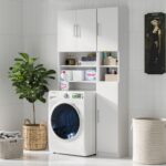 cupboard over washing machine ideas