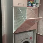 wardrobe over washing machine design ideas