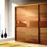 wood wardrobe