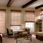 brown roller blinds