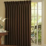 smooth brown curtains