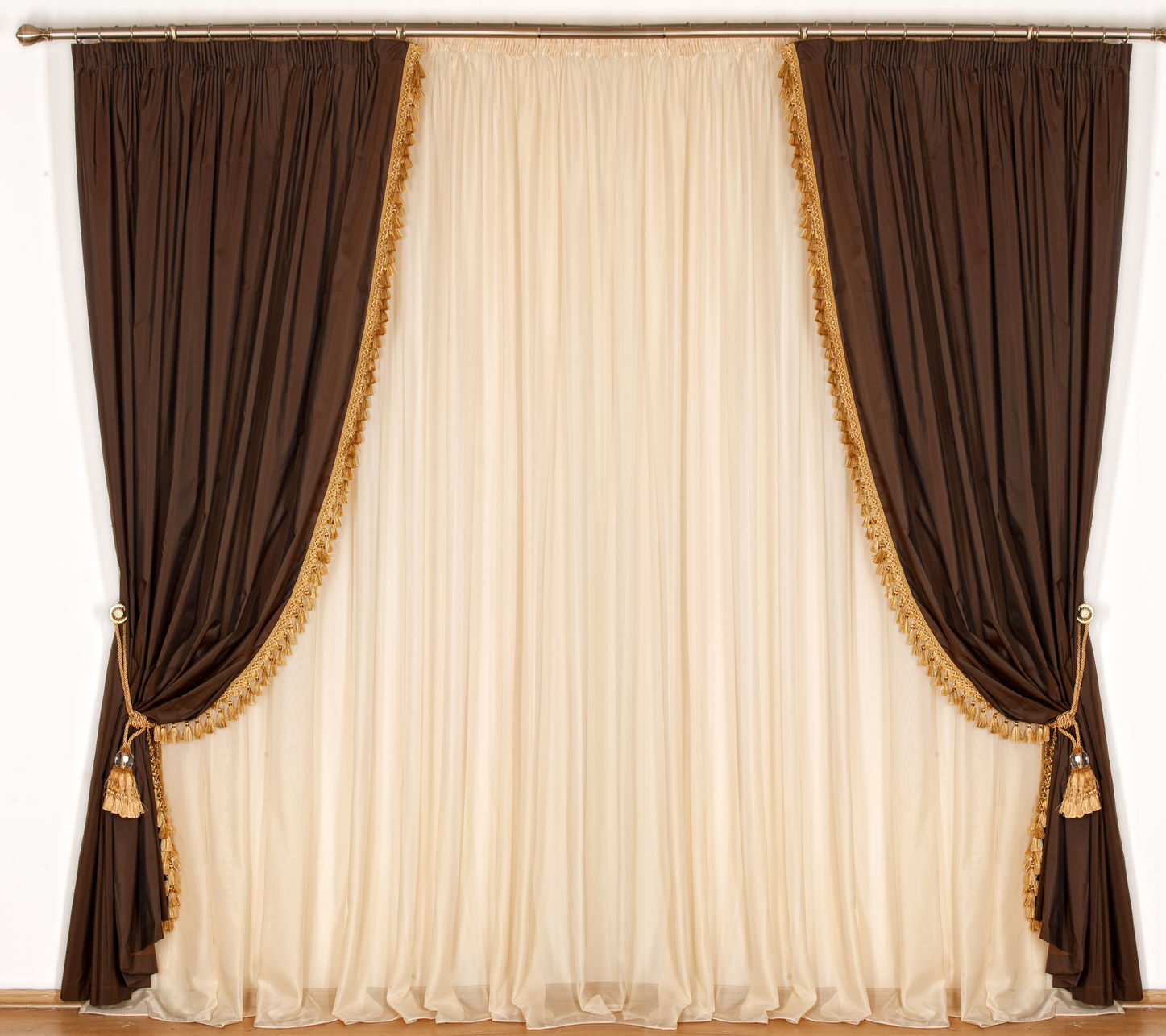  curtains in the interior