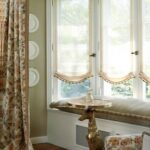 curtains for bay window white