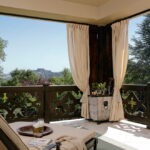 linen curtains photo design