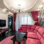 curtains of red color ideas decoration