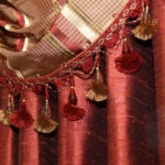 curtains of red color photo ideas