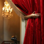 curtains of red color design ideas