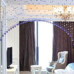 curtains on the doorway design ideas