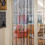 curtains on the doorway design photo