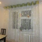 kitchen curtains on eyelets