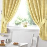 curtains for the kitchen yellow