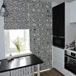 gray kitchen curtains