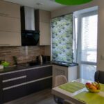 roller blinds for the kitchen with a pattern