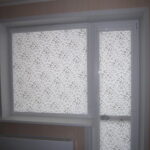 transparent roller blinds for the kitchen