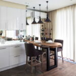 curtains for a small kitchen design